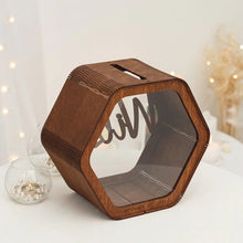 Laden Sie das Bild in den Galerie-Viewer, Personalisierte Hochzeitskarte Sechskantbox