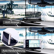 Laden Sie das Bild in den Galerie-Viewer, Auto Handyhalterung mit Navigation-Projektor & kabelloses Aufladen