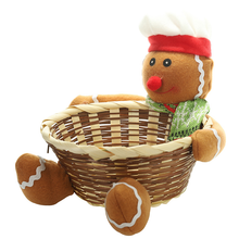Laden Sie das Bild in den Galerie-Viewer, Weihnachten Süßigkeiten Geflochtener Korb