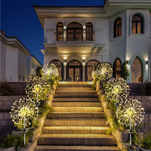 Laden Sie das Bild in den Galerie-Viewer, Wasserdichte Solargarten-Feuerwerkslampe