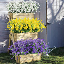 Laden Sie das Bild in den Galerie-Viewer, Künstliche Blumen im Freien, 2 Sträuße