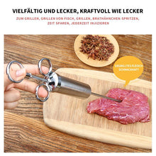 Laden Sie das Bild in den Galerie-Viewer, 304 Gewürzspritze aus Edelstahl zu marinieren Fleisch in der Küche