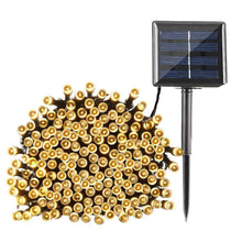 Laden Sie das Bild in den Galerie-Viewer, Solarbetriebene LED-Lichterkette