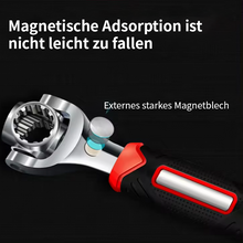 Laden Sie das Bild in den Galerie-Viewer, 52 in 1 Universal 360° drehbarer Kopf Gummigriff Steckschlüssel