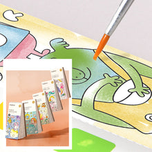 Laden Sie das Bild in den Galerie-Viewer, 🎅Aquarell-Malbuch im Taschenformat🎄🎁