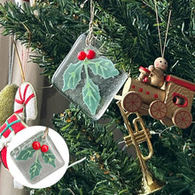 Laden Sie das Bild in den Galerie-Viewer, Weihnachtsbaum-Anhänger aus Glas