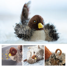 Laden Sie das Bild in den Galerie-Viewer, Katzenspielzeug - Simulierter zwitschernder Vogel