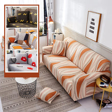 Laden Sie das Bild in den Galerie-Viewer, Einfacher Bedruckter Elastischer Sofabezug
