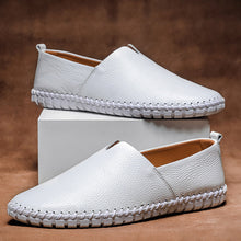 Laden Sie das Bild in den Galerie-Viewer, Jack Washington Minimal-Loafer aus echtem Leder