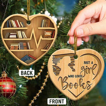 Laden Sie das Bild in den Galerie-Viewer, 🎅Süße Herzförmige Bücherregaldekoration