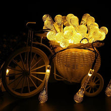 Laden Sie das Bild in den Galerie-Viewer, Solar Wassertropfen Lichterkette