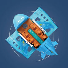 Laden Sie das Bild in den Galerie-Viewer, 360° drehbares elektrisches Flugzeugspielzeug