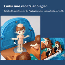 Laden Sie das Bild in den Galerie-Viewer, 360° drehbares elektrisches Flugzeugspielzeug