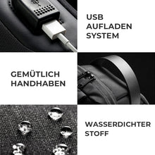 Laden Sie das Bild in den Galerie-Viewer, Wasserdichte Diebstahlsichere Verschleißfeste Umhängetasche