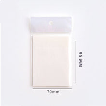 Laden Sie das Bild in den Galerie-Viewer, Wasserfeste Transparente Klebrige Haftnotizen