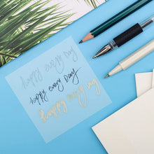 Laden Sie das Bild in den Galerie-Viewer, Wasserfeste Transparente Klebrige Haftnotizen