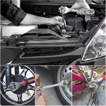 Laden Sie das Bild in den Galerie-Viewer, 52 in 1 Universal 360° drehbarer Kopf Gummigriff Steckschlüssel