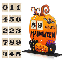 Laden Sie das Bild in den Galerie-Viewer, Halloween-Adventskalender aus Holz