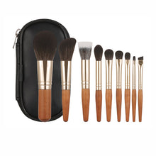 Laden Sie das Bild in den Galerie-Viewer, Mini 9-teiliges Make-up-Pinsel-Set