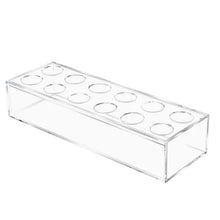 Laden Sie das Bild in den Galerie-Viewer, Blumenvase aus klarem Acryl