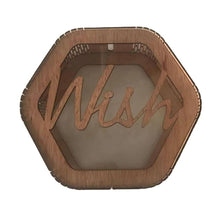 Laden Sie das Bild in den Galerie-Viewer, Personalisierte Hochzeitskarte Sechskantbox