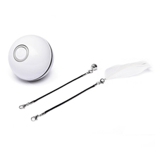 Laden Sie das Bild in den Galerie-Viewer, (🌲Weihnachtsangebot - 48 % RABATT) Freietaube Laser Katzenball mit Feder🎉