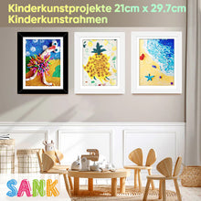 Laden Sie das Bild in den Galerie-Viewer, Kinderkunstprojekte A4 Kinderkunstrahmen