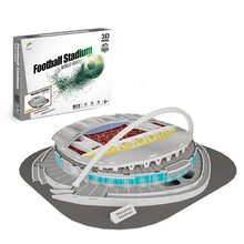 Laden Sie das Bild in den Galerie-Viewer, 3D dreidimensionales Fußballfeld-Puzzle