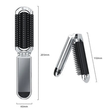 Laden Sie das Bild in den Galerie-Viewer, Reise-Klappspiegel-Haarbürste
