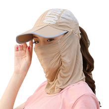 Laden Sie das Bild in den Galerie-Viewer, Damen Faltbarer Sonnenschutzhut