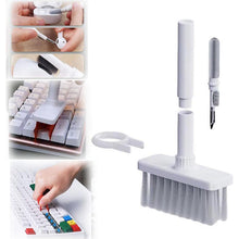 Laden Sie das Bild in den Galerie-Viewer, 5 in 1 Reinigung Softbürste für Computertastatur & Kopfhörer