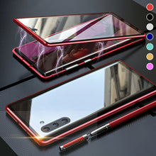 Laden Sie das Bild in den Galerie-Viewer, Magnetische transparente Handyhülle für Samsung