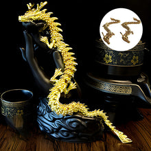 Laden Sie das Bild in den Galerie-Viewer, Golddrache mit beweglichen Gelenken