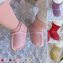 Laden Sie das Bild in den Galerie-Viewer, Warme Pelz-Babysocken