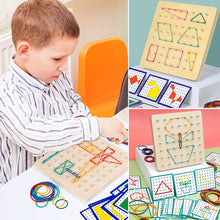 Laden Sie das Bild in den Galerie-Viewer, Geoboard aus Holz