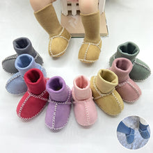 Laden Sie das Bild in den Galerie-Viewer, Warme Pelz-Babysocken