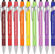 Laden Sie das Bild in den Galerie-Viewer, 10 Stück lustiges Stift-Set(Schwarze Tinte)