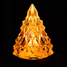 Laden Sie das Bild in den Galerie-Viewer, 🎄Mini LED Kristall Weihnachtsbaum Nachtlicht