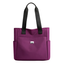 Laden Sie das Bild in den Galerie-Viewer, 👜👜Vielseitige einfache einfarbige Nylonhandtasche mit großer Kapazität