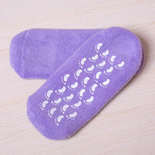 Laden Sie das Bild in den Galerie-Viewer, Feuchtigkeitsspendende Socken mit Gelfutter für die Fußpflege
