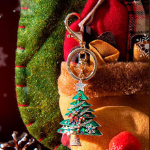 Laden Sie das Bild in den Galerie-Viewer, Weihnachtsfest-Bevorzugungs-DIY-Diamant-Schlüsselanhänger