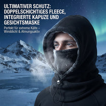 Laden Sie das Bild in den Galerie-Viewer, Fleece-Doppelschicht-Integrierte Mütze
