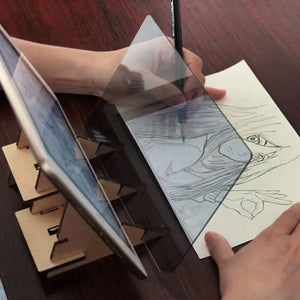 Transluzente Zeichentafel Werkzeug zum Zeichnen lernen