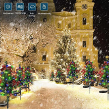 Laden Sie das Bild in den Galerie-Viewer, Solarbetriebene, wasserdichte Weihnachtsbaum-Dekorationslichter für den Außenbereich
