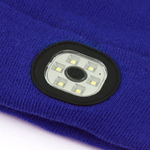 Laden Sie das Bild in den Galerie-Viewer, Bluetooth-Mütze mit LED-Licht &amp; abnehmbaren Lautsprechern
