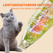 Laden Sie das Bild in den Galerie-Viewer, Tierhaarschneider mit LED-Licht

