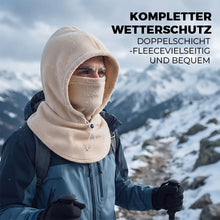 Laden Sie das Bild in den Galerie-Viewer, Fleece-Doppelschicht-Integrierte Mütze
