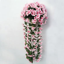 Laden Sie das Bild in den Galerie-Viewer, Violetter Blumenampel der Simulation
