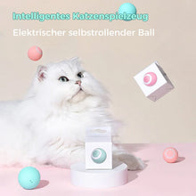 Laden Sie das Bild in den Galerie-Viewer, 【großer Verkauf】Intelligenter Elektrischer Selbstrollender Katzenspielzeugball

