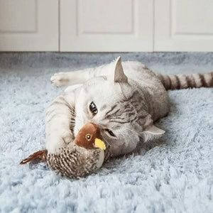 Katzenspielzeug - Simulierter zwitschernder Vogel